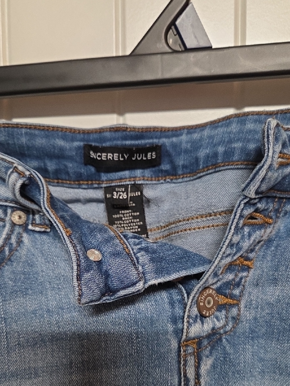 Sincerely Jules High-Rise Light Blue Denim Jeans